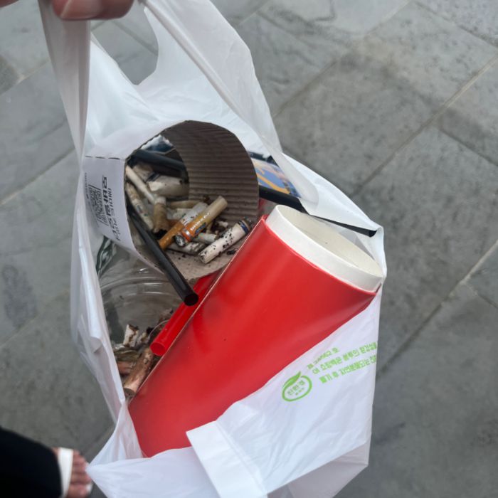  서울강남구.동네.쓰레기.플로깅