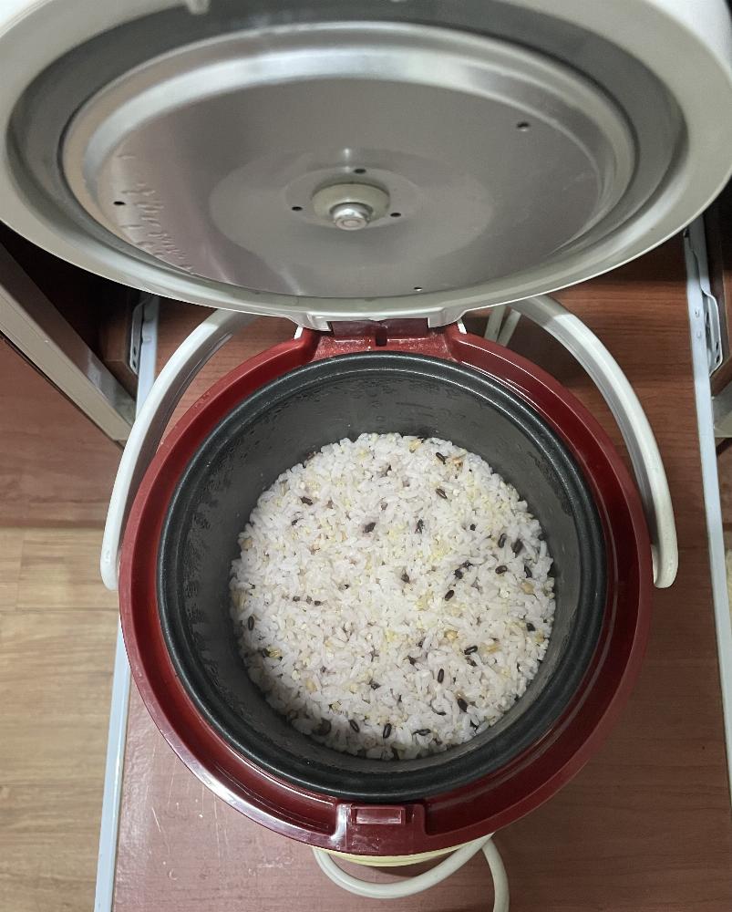 경북.자취방.식사준비.잡곡밥